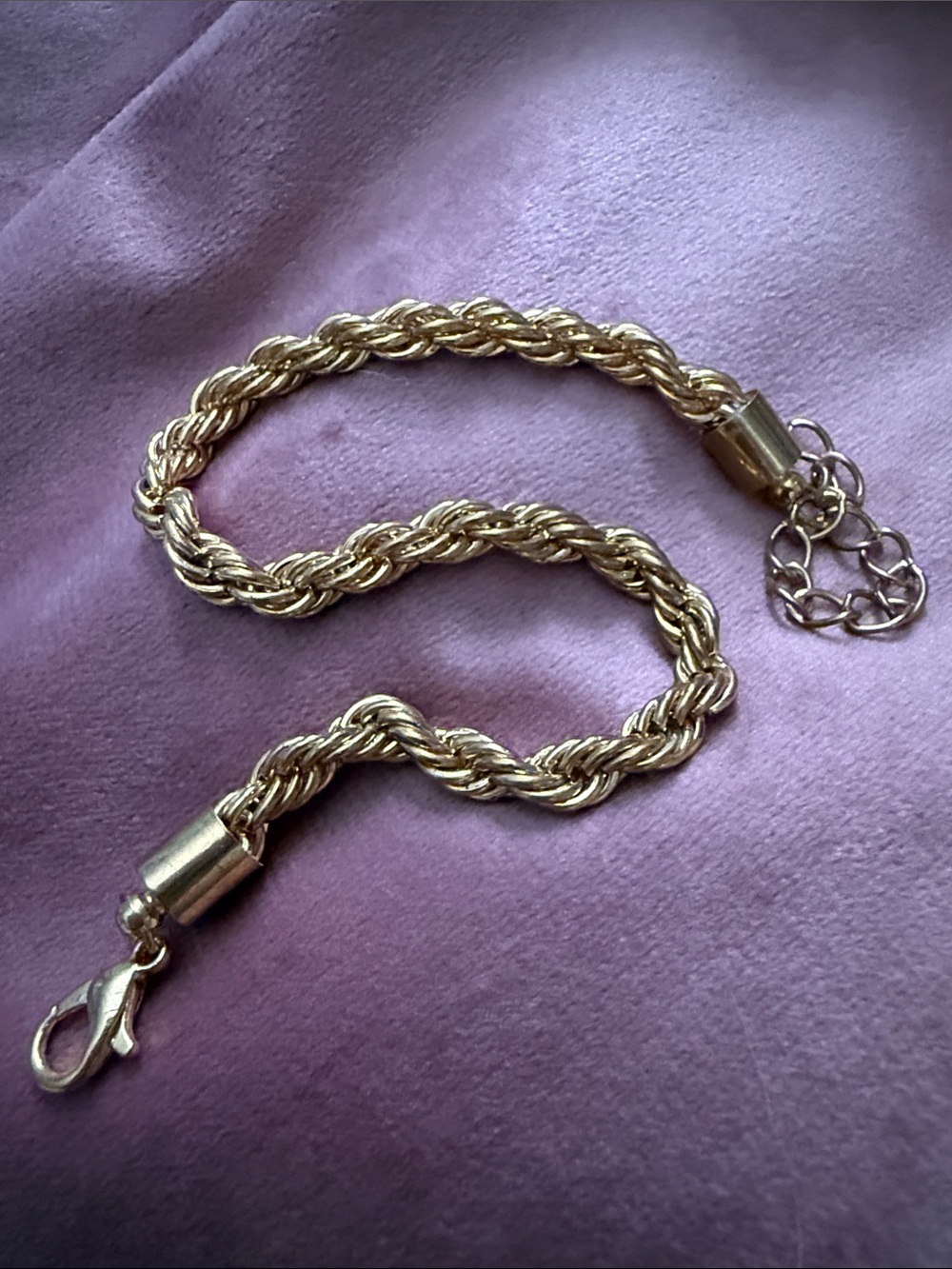Gold-Tone Twisted Rope Bracelet - Women's Jewelry
